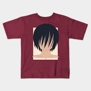 shy girl Kids T-Shirt
